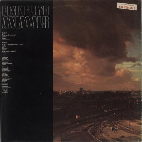 Pink Floyd Animals ファクトリサンプル UKオリジ1stプレス Pink Floyd Animals ファクトリサンプル UKオリジ1stプレス
